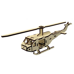 Helicopter Miniature Model with Moving Screw