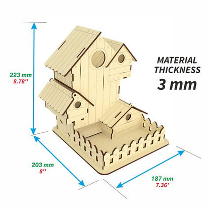 Dice Tower BirdHouse