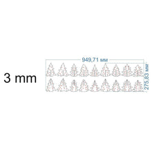 Load image into Gallery viewer, Set of 18 Christmas trees
