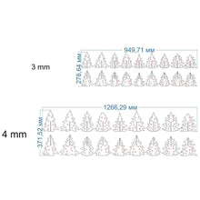 Load image into Gallery viewer, Set of 18 Christmas trees
