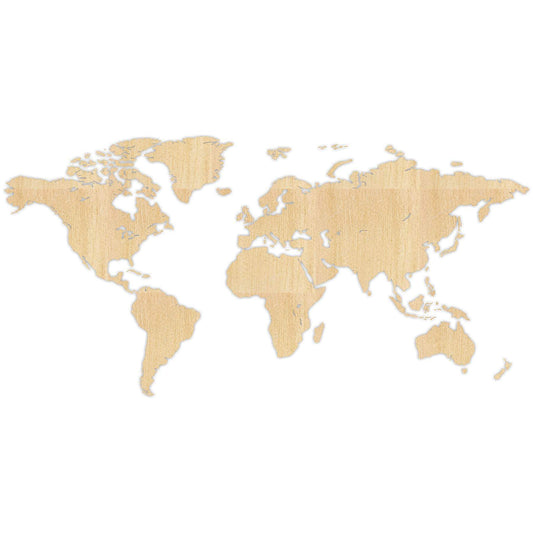 World Map for Wall