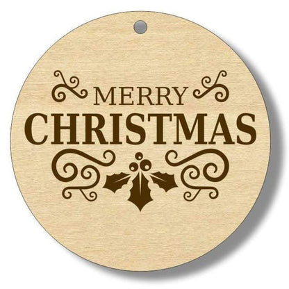 Set of 6 Christmas tree toys