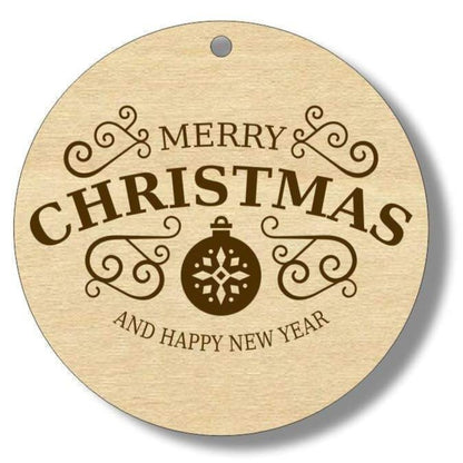 Set of 6 Christmas tree toys