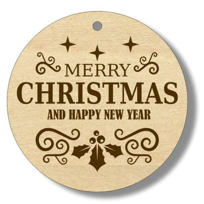 Set of 6 Christmas tree toys