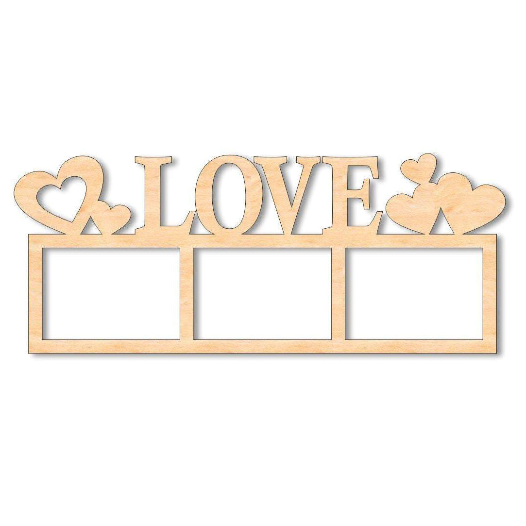 Set of 3 photo frames
