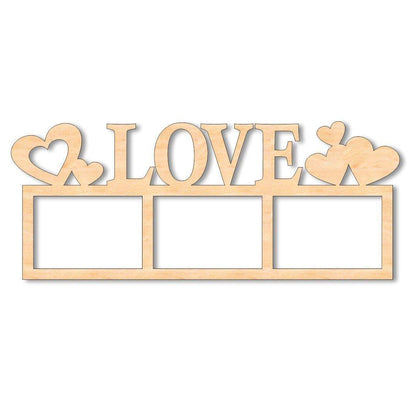 Set of 3 photo frames