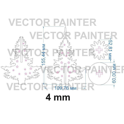 Christmas tree decor