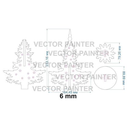 Christmas tree decor