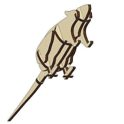 Rat 3d puzzle