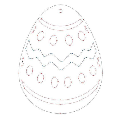 Set of 15 Easter eggs