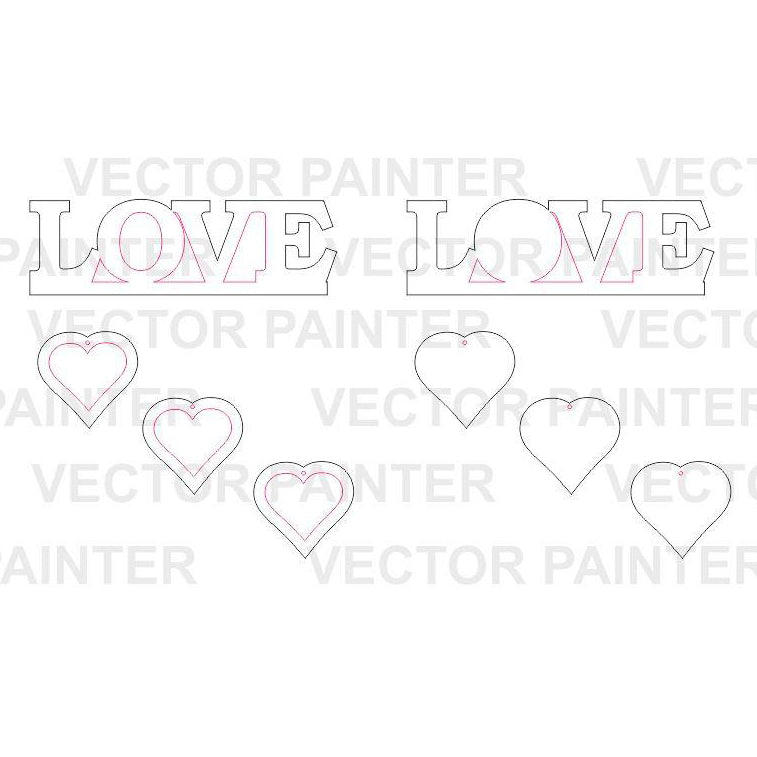 Photo frame "Love"