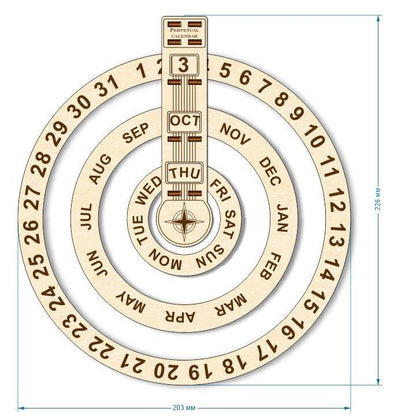 The calendar "Circle"