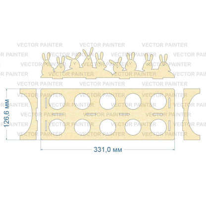 Easter egg holder "Bunny"