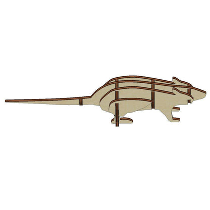 Rat 3d puzzle