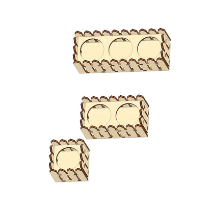 Set of 3 Easter egg holders