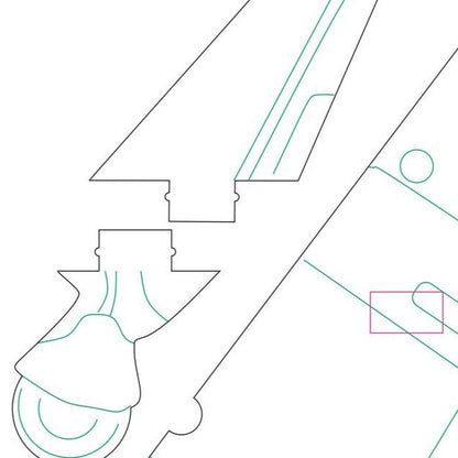 Airplane with shutting arrow mechanism