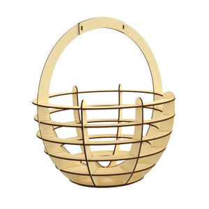 Easter round basket