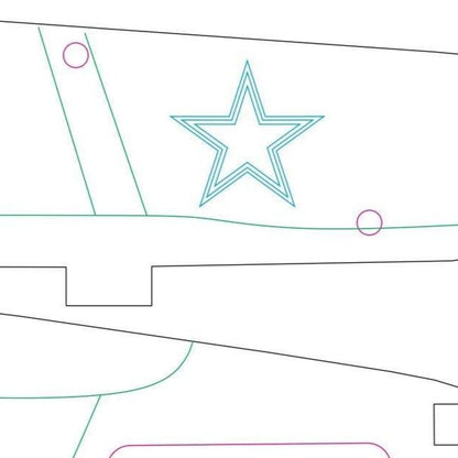 Shooting-Arrows Airplane Miniature