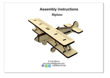 Load image into Gallery viewer, Airplane &quot;Biplane&quot;

