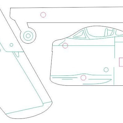 Airplane with shutting arrow mechanism
