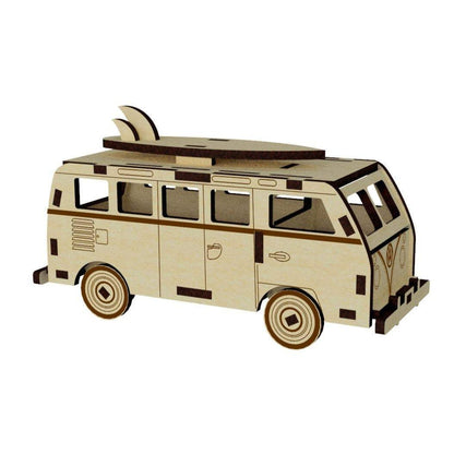 Camper Car Miniature Model