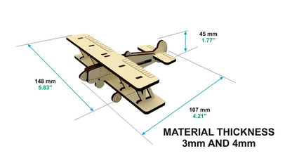 Shooting arrows Biplane