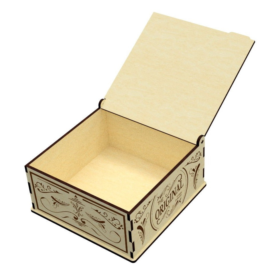 Vintage wooden box mini