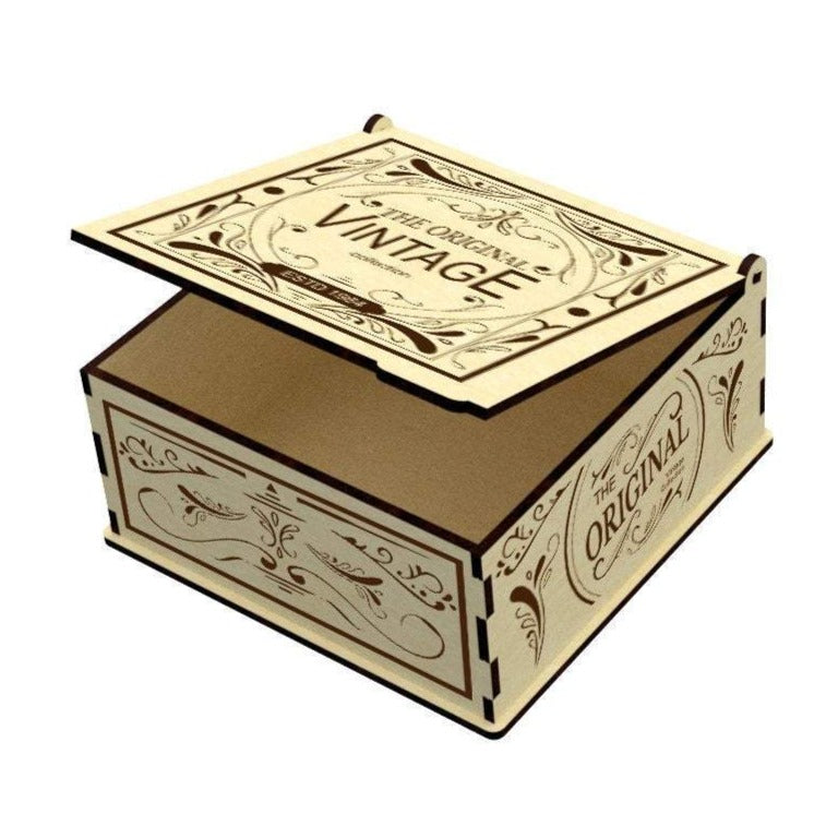 Vintage wooden box mini