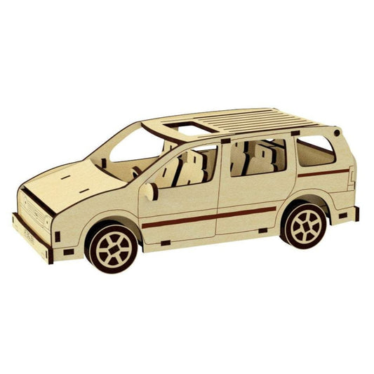 Plywood Car