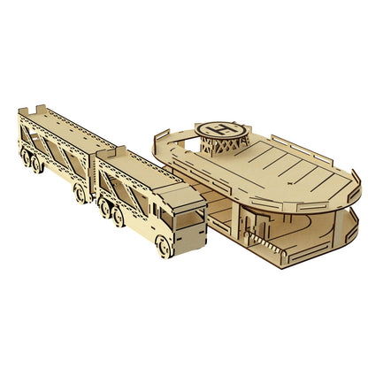 Small car models Trailer