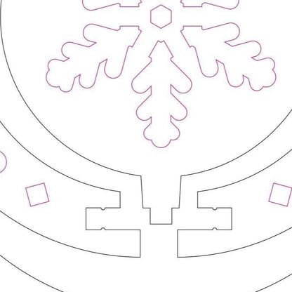 Christmas tree Ornament Snowflake