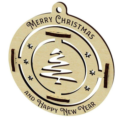 Christmas tree toy Happy New Year