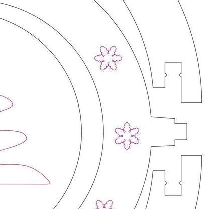 Christmas tree toy Happy New Year