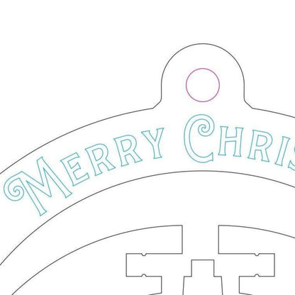 Christmas tree toy Happy New Year