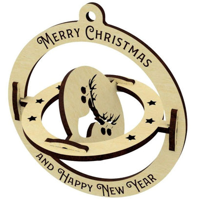 Christmas tree Ornament animal deer