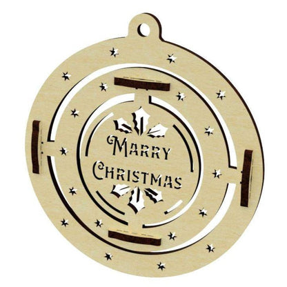 Set of 7 Christmas tree ornaments