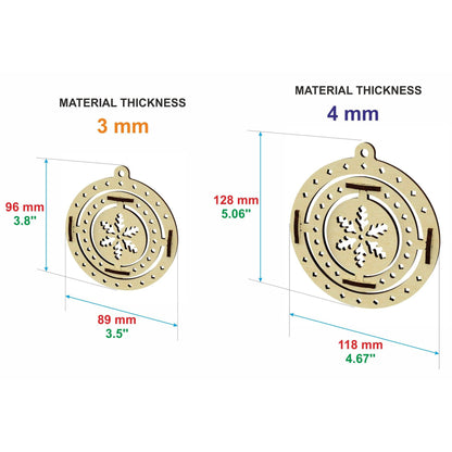 Christmas tree Ornament Snowflake