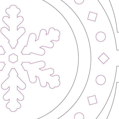 Christmas tree Ornament Snowflake