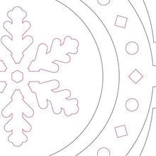 Load image into Gallery viewer, Christmas tree toy snowflake
