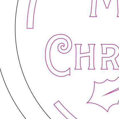 Christmas tree toy Merry Christmas