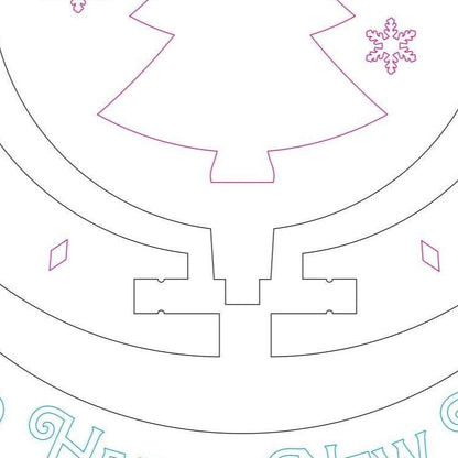 Christmas tree toy christmas tree