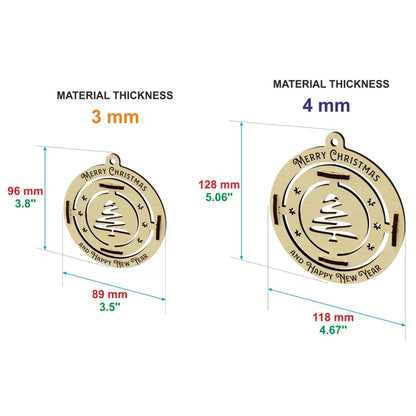 Christmas tree toy Happy New Year