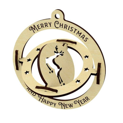 Christmas tree toy deer