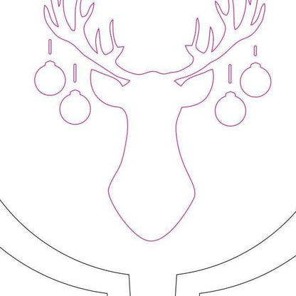 Christmas tree Ornament animal deer