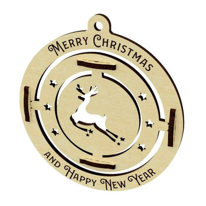 Set of 7 Christmas tree ornaments