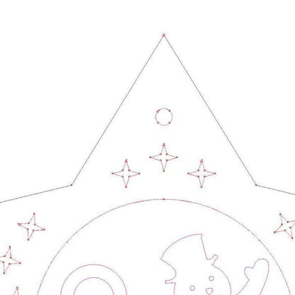 Set of 3 Christmas toys