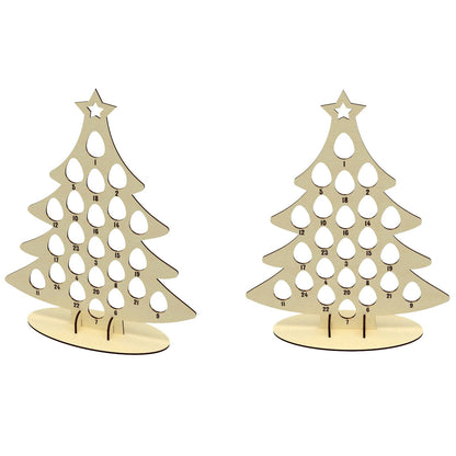 Advent Christmas tree for kinder eggs