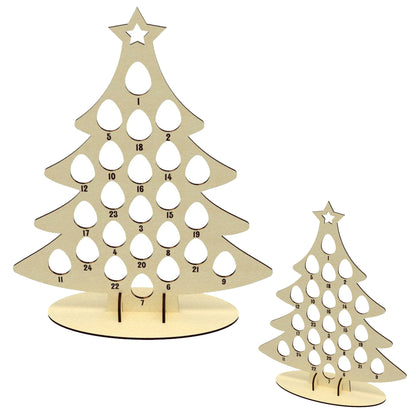 Advent Christmas tree for kinder eggs