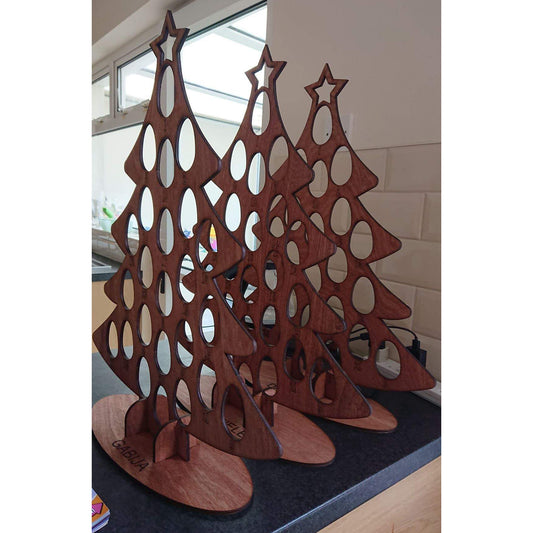 Advent Christmas tree for kinder eggs