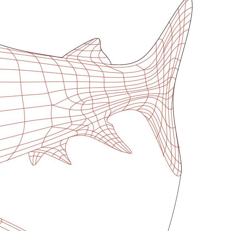 LED-stand SHARK